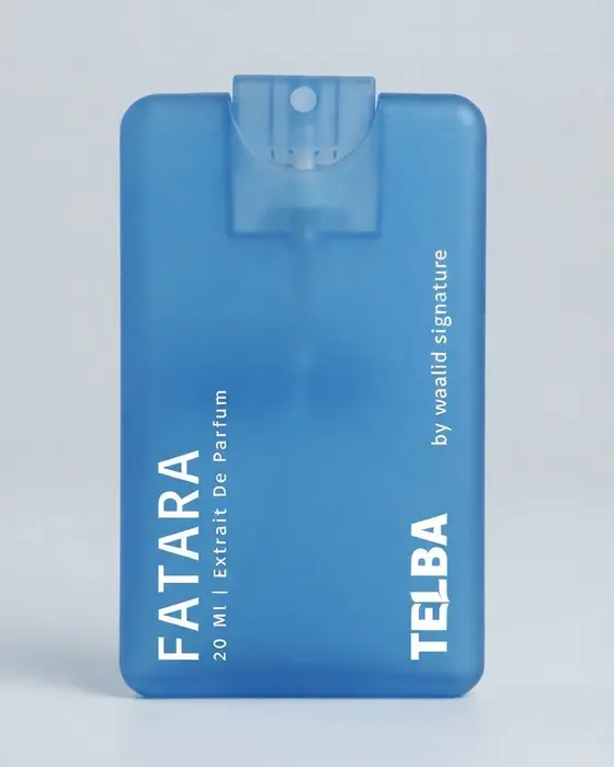 Mockup botol TELBA Fatara
