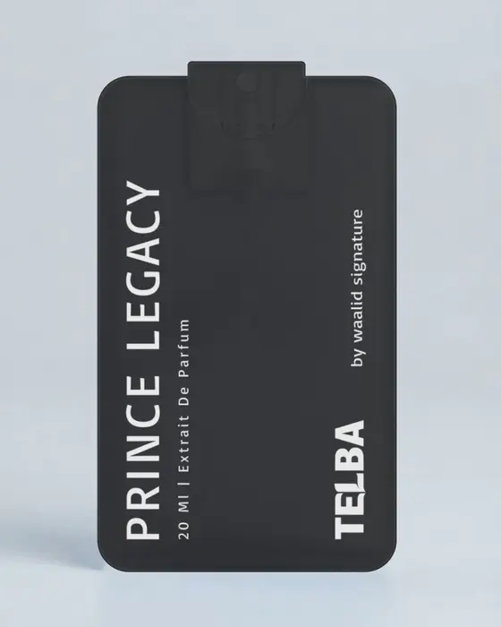 Mockup botol TELBA Prince Legacy